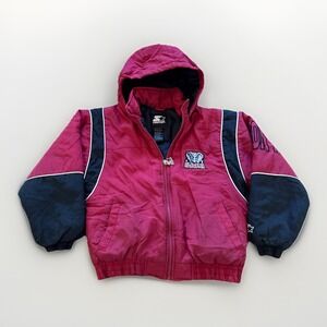 Vintage Alabama Crimson Tide Start Puffer Jacket Youth M Y2k Colorblock